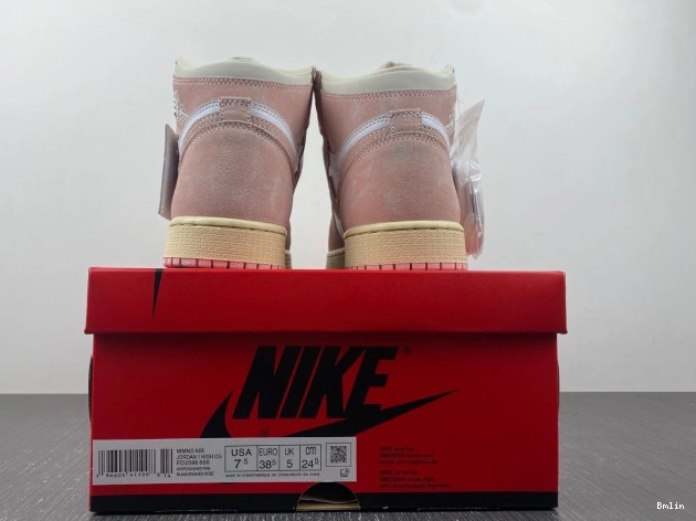 Bmlin High FD2596-600 1 Washed Retro Jordan OG (Women's) Pink Air 0711
